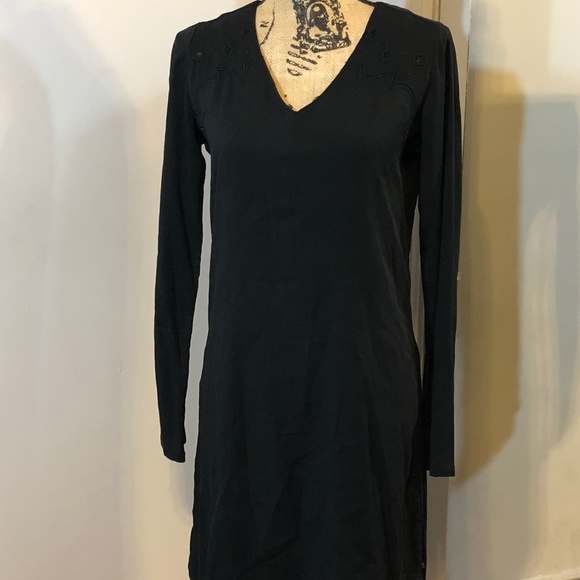 scotch and soda black dress